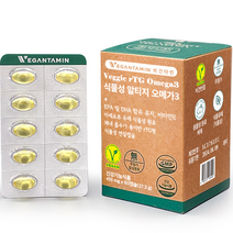 비건타민 식물성 알티지 오메가3 26.7g, 60정, 1개