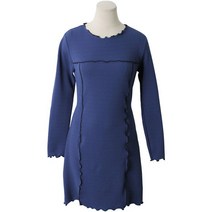 빈펠더 배색 라인 웨이브 미니 원피스 cpops8053k28