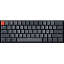 키크론 K12 RGB 핫스왑 갈축 무선 기계식 키보드, K12 H3, 라이트 그레이, 텐키리스