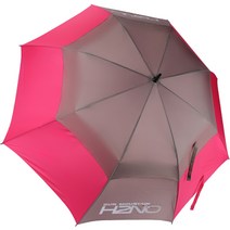 썬마운틴 더블 캐노피 특대형 자동 골프우산, PINK + GRAY