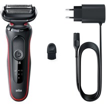 BRAUN 시리즈 5 전기 면도기, Red, 51-R1000s