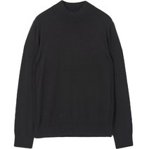 킨록 남성용 캐시미어 반터틀넥 긴팔 니트