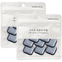 모나코올리브 층간 소음방지 무빙슬라이더 고요한 위층의 비밀 패드 사각 20 8p, 2개, 그레이
