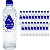 에이웰88 프리미엄 미네랄 알칼리수, 20개, 500ml