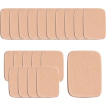 다크니스 NBR 사각 메이크업 퍼프, 20개