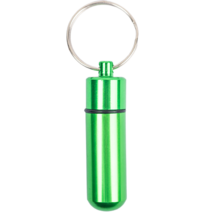 다사바바 서바이벌 생존 캠핑 알루미늄 상비약 케이스, 1개, 그린