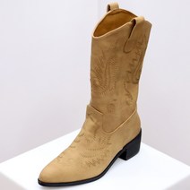 어바웃슈 리벨카 웨스턴 롱부츠