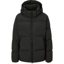 헤지스 남성용 가먼트다잉 후드탈착 구스다운 점퍼