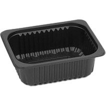 스완 실링 일회용용기 검정 600ml 12155, 1개입, 20개