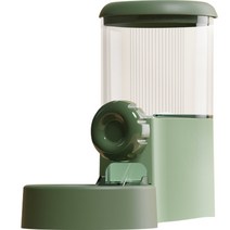 파스텔펫 반려동물 모던 반자동 걸이형 급식기 FREE, 1개, 그린