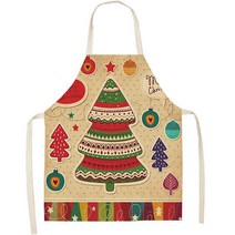 텐즈 다양한 크리스마스 미술 앞치마, TYPE21