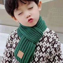키즈트리 유아용 겨울 베이직 목도리 WJ-77
