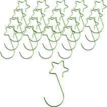 단델리온 크리스마스 장식용 별 고리 20p, 그린