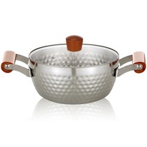 리빙아트 인덕션 마루오 함마톤 스텐양수냄비, 실버, 20cm