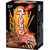 구운감자 텍사스 핫 바베큐맛, 10개, 135g