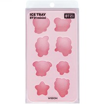 BT21 라인프렌즈 minini 아이스트레이, 핑크