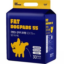 굿밸런스 강아지 초대형 일반 55G패드, 1개, 30매입