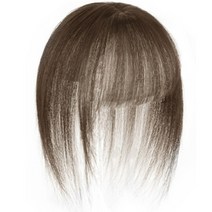 샵앤도 간편한 부착 앞머리 가발, 1개, 내츄럴브라운