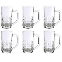 삼호유리 럭키글라스 큐빅 하이볼 롱 머그컵 310ml LG-311611, 6개