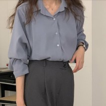 슈가펀 여성용 헤이지 데일리 셔츠