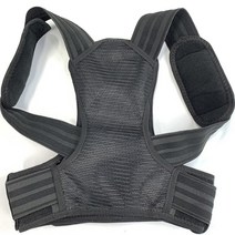 나음다름 바른자세 성인 벨트 L 블랙, 1개