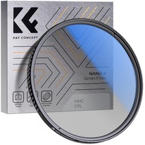 케이앤에프컨셉 CPL 슬림필터 AGC Glass 77mm, NANO-K HMC