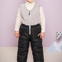 젤리스푼 아동용 스포티한 배색 스키복 팬츠