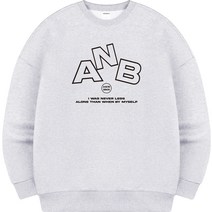 어뉴브로스 라인엔비 기모 W맨투맨 AMB_0006