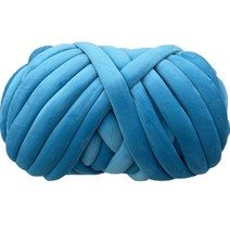 알로데 벨벳 자이언트얀 DIY 빅 망고 뜨개실 250g, 1개, 18 아쿠아블루