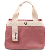 콜리스골프 여성용 파스텔 파우치 보스턴백, 핑크