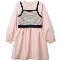 레노마키즈 여아용 뷔스티 에레이어드 원피스 핑크 R2312O608