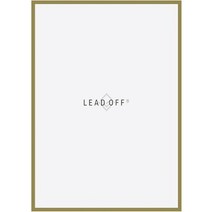 리드오프 알루미늄 벽걸이 소형 포토 프레임 4X6, 올리브