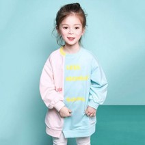 젤리스푼 여아용 센스업 드랍숄더 롱티셔츠