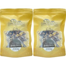 딩고망고 국내산 오리도가니 강아지 간식 소 200g, 오리, 2개