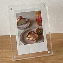 폴라로이드 아크릴 액자, 투명