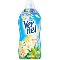 버넬 아몬드블러섬섬유유연제, 1.8L, 1개