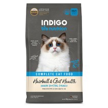 인디고 특허 유산균 면역 앤 헤어볼 고양이 사료, 6kg, 1개