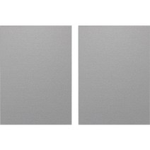 올데이랩 소음방지 FELT 가드스티커 시트 브라운 A5, 2개, 그레이