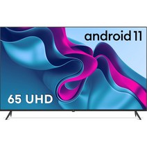 와사비망고 4K UHD 안드로이드 TV, 164cm(65인치), UGM652 와글와글 플러스, 방문설치, 스탠드형