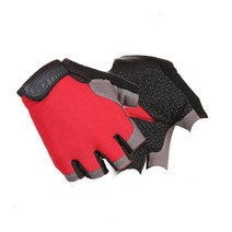 알로데 스타투아 A타입 반 손가락 피트니스 장갑, A08 레드