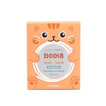 캣츠모리 와이어츄 고양이껌 15g x 7p, 1개, 실꼬리돔 + 연어 혼합맛