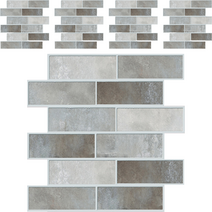 바우마켓 데코피디 3D 입체 시트지 5p, 그레이스톤