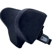 나만의차 U타입 넥쉴드 차량용 각도조절 목쿠션, 1세트, 블랙