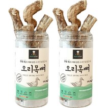 반려동물 도기쉐프 동결건조 오리목뼈 간식, 오리, 2개