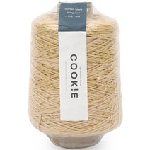 브랜드얀 쿠키코튼 미니콘, 라떼, 1개