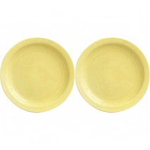 에라토 르네 원 플레이트 접시, 2개, 단품, 옐로우