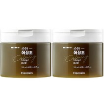 한스킨 순한 어성초 카밍 토너패드, 60매, 2개