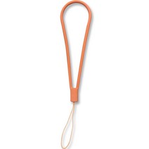 소프티 실리콘 다용도 핸드폰 손목 스트랩, 오렌지, 1개