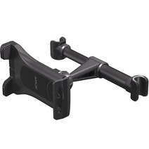 주파집 차량용 뒷자석 헤드레스트 폰 패드 고정형 거치대, 1개, 블랙