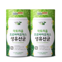 락토리움 프로바이오틱스 생유산균 50p, 100g, 2개